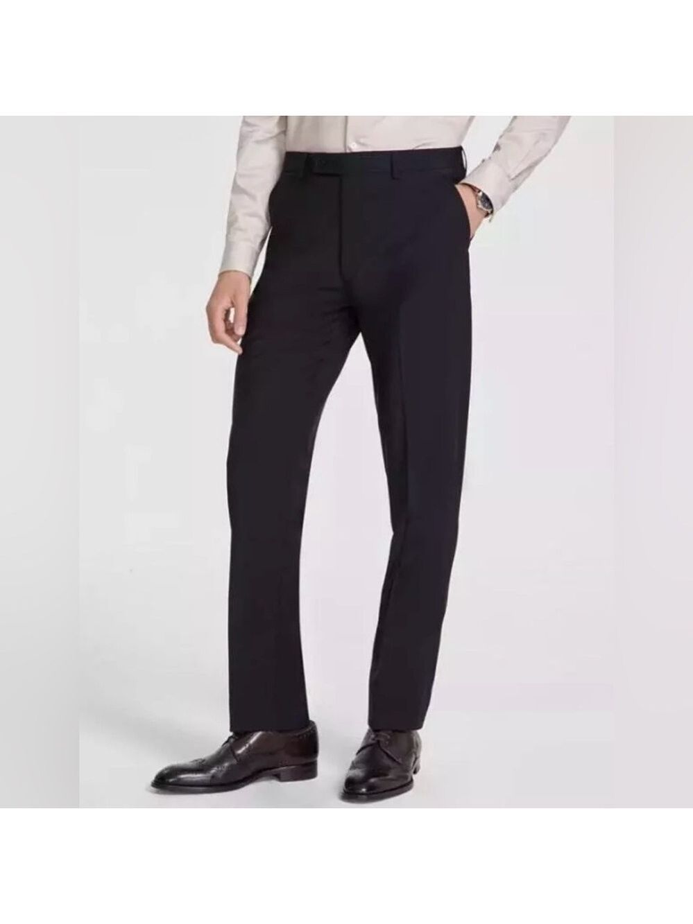 Calvin Klein Men’s Slim Fit Black Dress Suit Pants - NWT